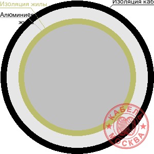 АПВПУ2Г-10 1х70+1х16
