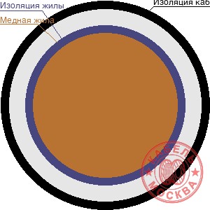 МГШВ 1х0,14 желтый