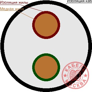 ВВГнг-1 2х10