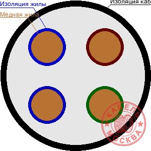 ВВГнг 4х53