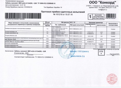 ВВГнг-LS 2х6